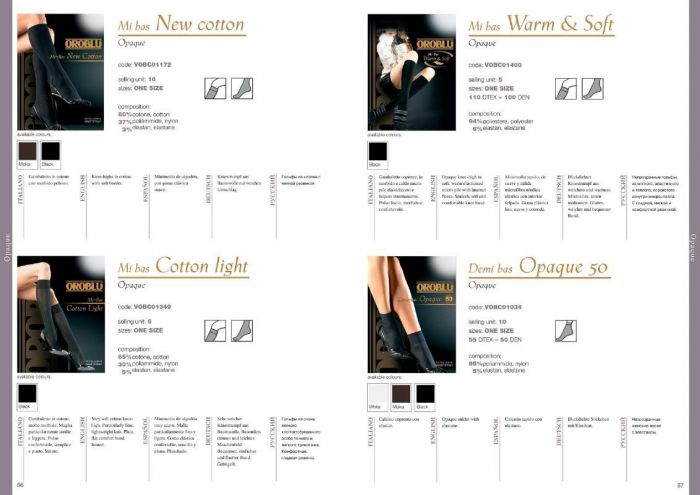 Oroblu Oroblu-basic 2012 Catalog-29  Basic 2012 Catalog | Pantyhose Library